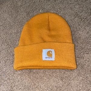 yellow carhartt beanie